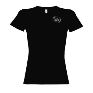 T-Shirt Damen mit Brust- und Rückendruck